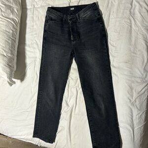 Paige denim zip up jeans (hidden button) size 27 like new! Worn a few times.